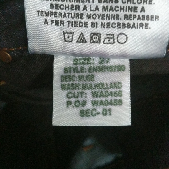 𝅺Joe's Jeans Muse Fit Boot Cut Mulholland Dark Wash Jeans - size 27 - Picture 4 of 6